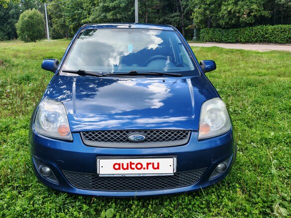 2007 Ford Fiesta Mk5, синий, 360000 рублей - вид 1