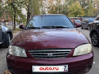 2006 Kia Spectra I Рестайлинг 2, красный, 159000 рублей, вид 1