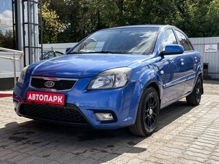 2011 Kia Rio II Рестайлинг, синий, 689000 рублей, вид 4