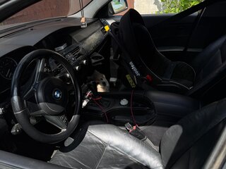 2004 BMW 5 серии 525i V (E60/E61), серебристый, 750000 рублей, вид 5