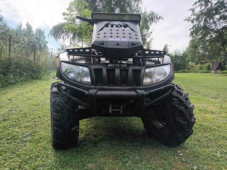 2008 Arctic Cat 700 Series, чёрный, 500000 рублей, вид 3