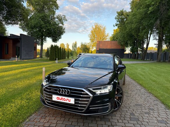 2018 Audi A8 Long 55 TFSI IV (D5), чёрный, 4150000 рублей - вид 30