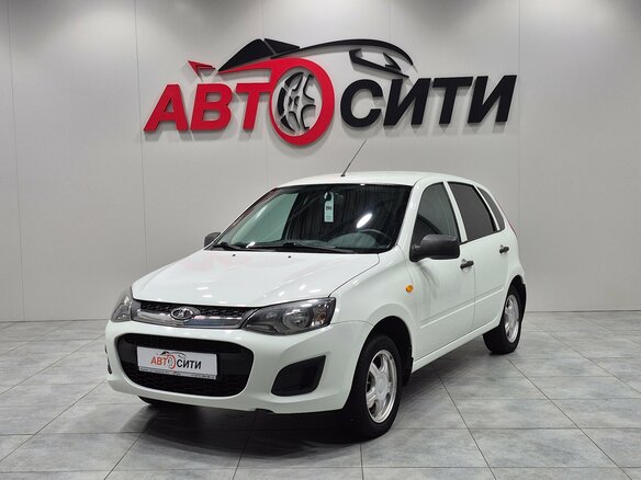 2014 Lada (ВАЗ) Kalina II, белый, 487000 рублей - вид 3
