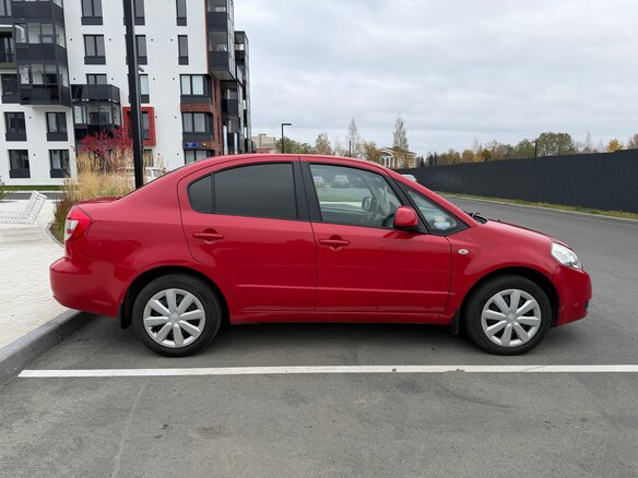 2008 Suzuki SX4 I (Classic), красный, 529000 рублей - вид 7