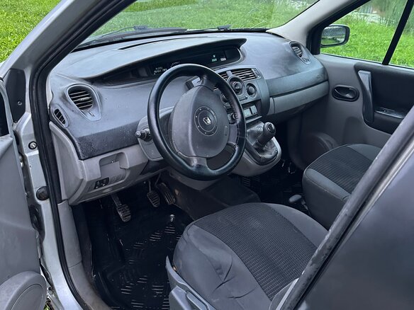 2006 Renault Scenic II, серый, 195000 рублей - вид 4