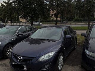 2010 Mazda 6 II (GH) Рестайлинг, синий, 1250000 рублей, вид 1