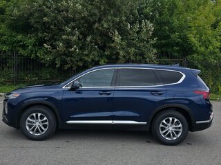 2019 Hyundai Santa Fe IV, синий, 2450000 рублей, вид 5
