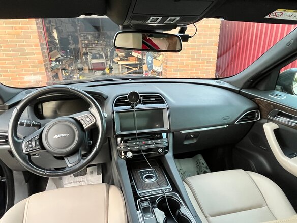 2016 Jaguar F-Pace I, синий, 2650000 рублей - вид 8