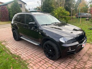 2008 BMW X5 4.8i II (E70), чёрный, 1120000 рублей, вид 3