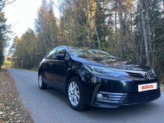 2017 Toyota Corolla XI (E160, E170, E180) Рестайлинг 1, чёрный, 1400000 рублей, вид 1
