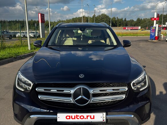 2020 Mercedes-Benz GLC 200 I (X253) Рестайлинг, синий, 3650000 рублей - вид 1