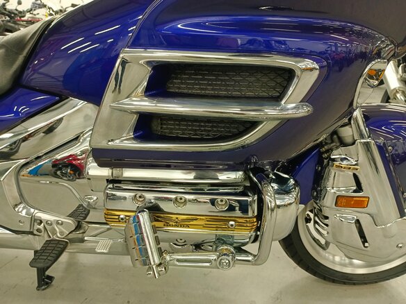 2003 Honda GL 1800 Gold Wing, синий, 930000 рублей - вид 11