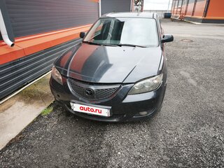 2005 Mazda 3 I (BK), чёрный, 210000 рублей, вид 1