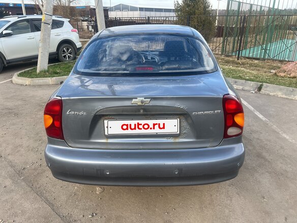 2008 Chevrolet Lanos I, серый - вид 3