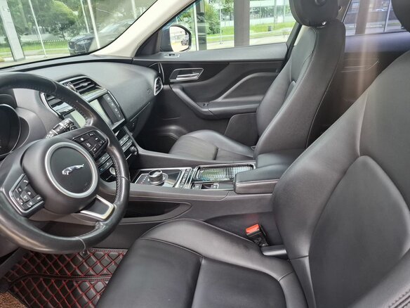 2017 Jaguar F-Pace I, чёрный - вид 14