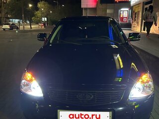 2010 Lada (ВАЗ) Priora I, чёрный, 340000 рублей, вид 1