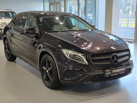 2014 Mercedes-Benz GLA 250 I (X156), синий, 1598000 рублей, вид 3
