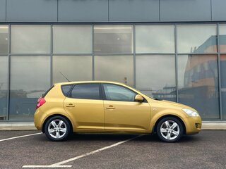 2009 Kia Ceed I, жёлтый, 549000 рублей, вид 3
