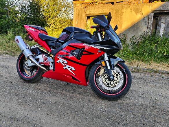 2002 Honda CBR 954RR Fireblade, красный, 425000 рублей - вид 3
