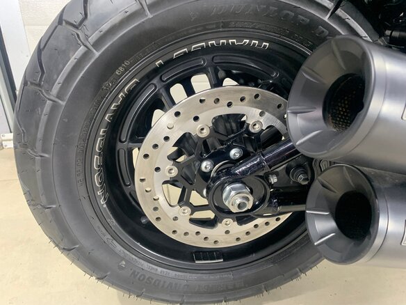 2021 Harley-Davidson Fat Bob, зелёный, 1750000 рублей - вид 29