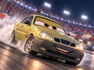 2007 Daewoo Lanos, золотистый, 150000 рублей, вид 1