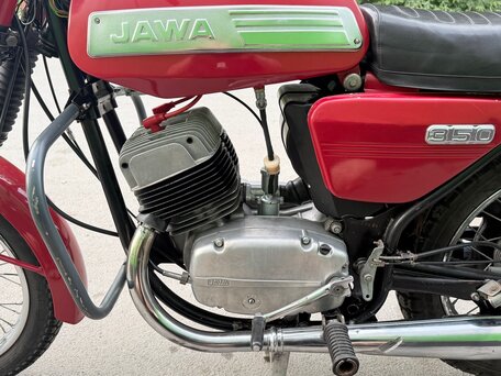 1983 Jawa 350/634, красный, 240000 рублей, вид 3
