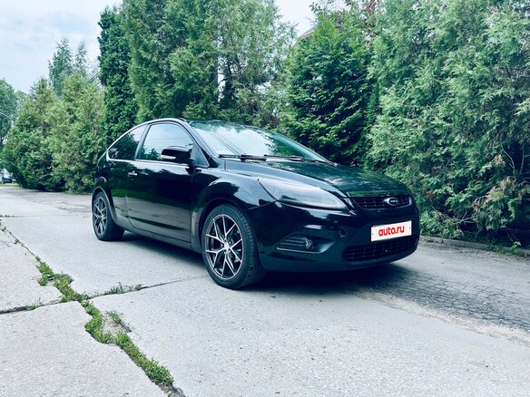 2008 Ford Focus II Рестайлинг, чёрный, 450000 рублей - вид 6
