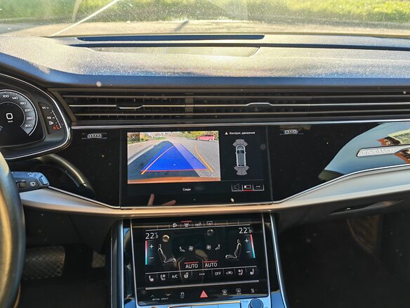 2019 Audi Q8 45 TDI I (4M), оранжевый, 6250000 рублей - вид 28