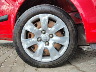 2008 Hyundai Getz I Рестайлинг, красный, 280000 рублей, вид 4