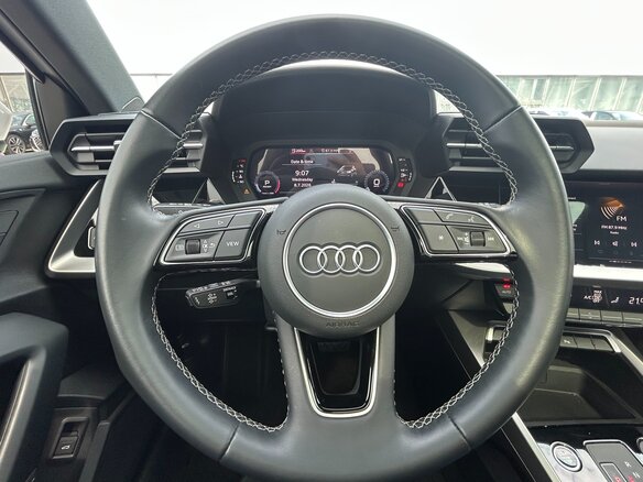 2022 Audi A3 Sportback 35 TFSI IV (8Y), белый, 2638000 рублей - вид 30