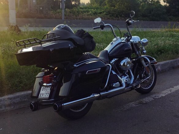 2013 Harley-Davidson Road King, чёрный, 1170000 рублей - вид 14