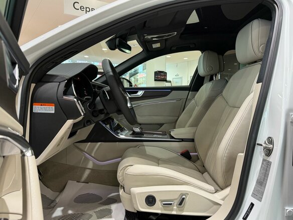 2024 Audi A6 45 TFSI V (C8) Рестайлинг, белый, 6870000 рублей - вид 33