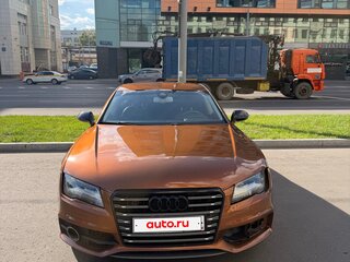 2012 Audi A7 I (4G), коричневый, 1250000 рублей, вид 3