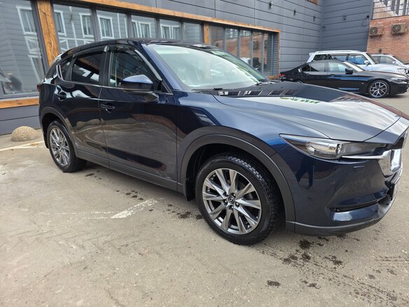 2018 Mazda CX-5 II, синий, 2450000 рублей - вид 3