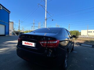 2018 Lada (ВАЗ) Vesta I, чёрный, 620000 рублей, вид 5