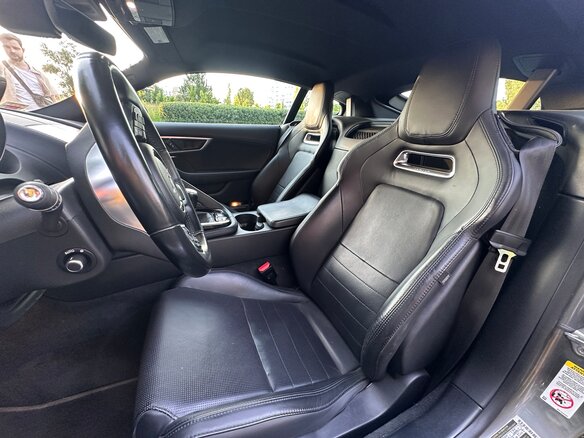 2018 Jaguar F-Type I Рестайлинг, серый - вид 12