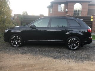 2015 Audi Q7 II (4M), чёрный, 3030000 рублей, вид 5