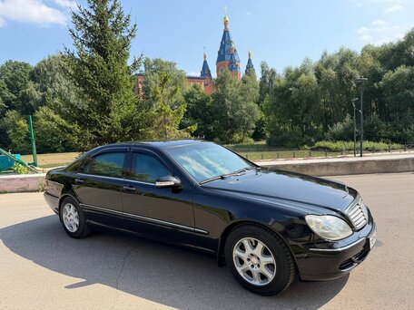 2005 Mercedes-Benz S-Класс 600 Long IV (W220) Рестайлинг, чёрный, 3750000 рублей, вид 2