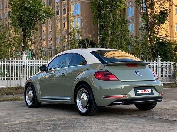 2019 Volkswagen Beetle II (A5), зелёный, 1220333 рублей - вид 6