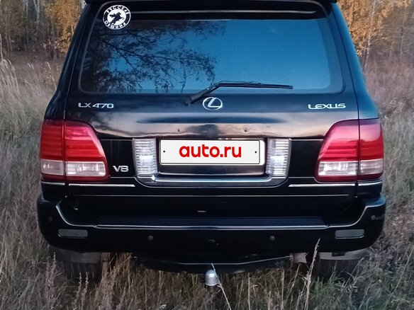 2003 Lexus LX 470 II Рестайлинг, чёрный, 2300000 рублей - вид 3