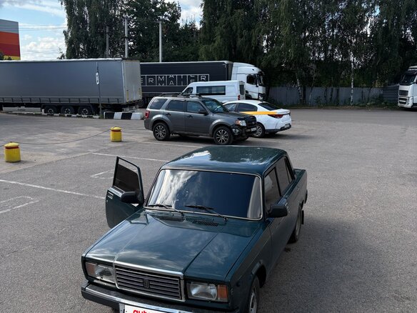 2006 Lada (ВАЗ) 2107, зелёный, 210000 рублей