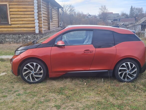 2014 BMW i3 I (I01), оранжевый, 1550000 рублей - вид 5