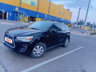 2012 Mitsubishi ASX I Рестайлинг, чёрный, 880000 рублей, вид 1