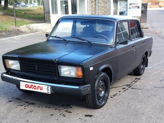 2010 Lada (ВАЗ) 2107, чёрный, 115000 рублей, вид 1