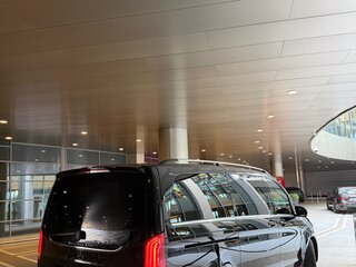 2020 Mercedes-Benz V-Класс Long 300 d длинный III (W447) Рестайлинг, чёрный, 5900000 рублей, вид 4