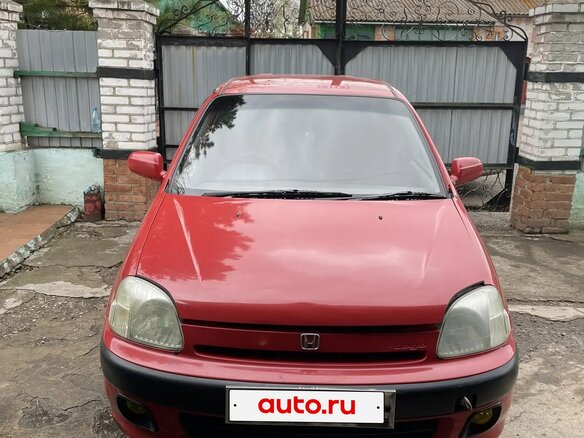 1998 Honda Logo, красный, 120000 рублей