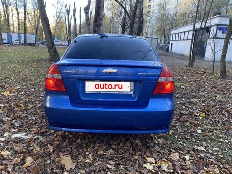 2010 Chevrolet Aveo I Рестайлинг, синий, 450000 рублей, вид 4