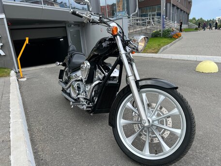 2011 Honda VT 1300CX Fury, чёрный, 1000000 рублей, вид 2