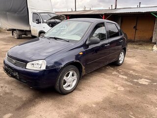 2008 Lada (ВАЗ) Kalina I, синий, 150000 рублей, вид 1