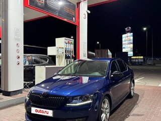 2015 Skoda Octavia III (A7), синий, 1400000 рублей, вид 1
